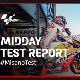 Marc Marquez completes 39 laps before lunch break