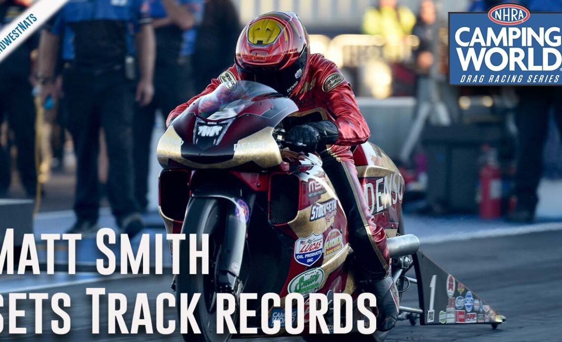 Matt Smith sets both ends of track record in St. Louis