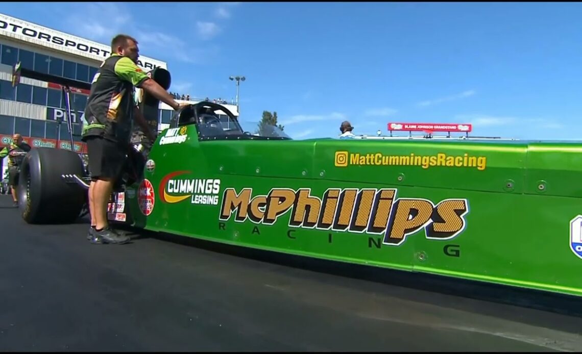 Matthew Cummings, Todd Bruce, Top Alcohol Dragster, Eliminations Rnd1, Menards Nationals Presented