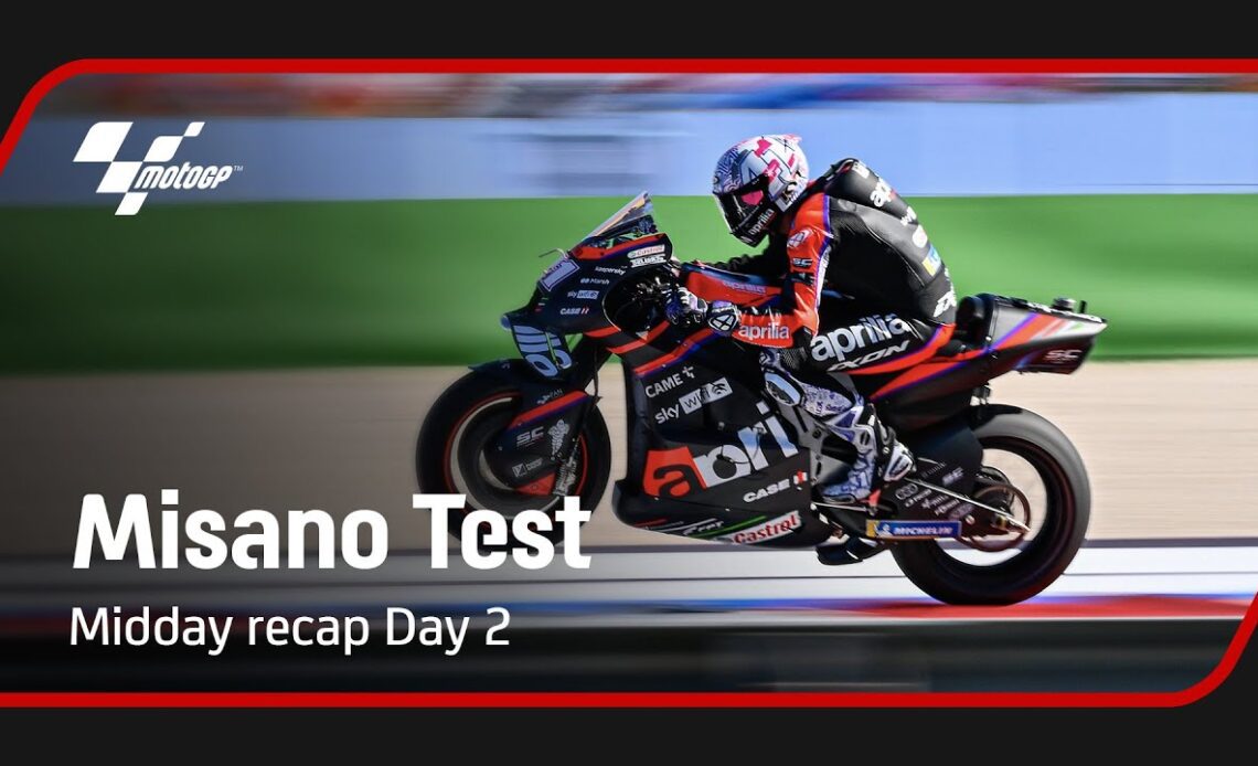 Midday recap of the Misano Test | Day 2