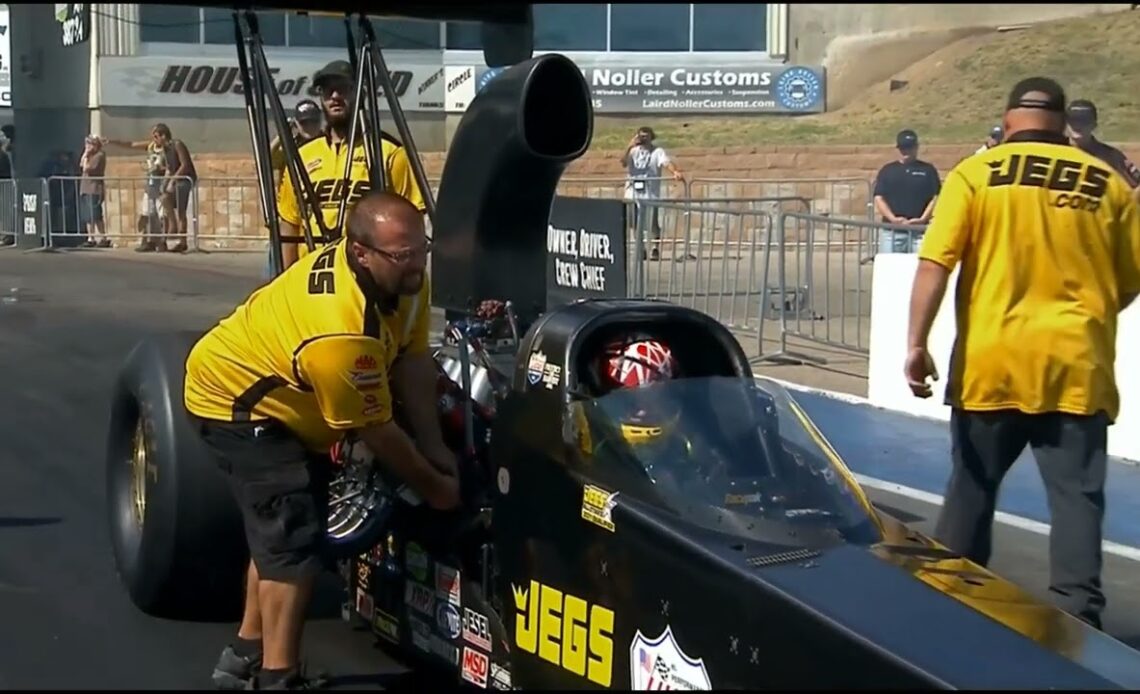 Mike Coughlin, Jackie Fricke, Top Alcohol Dragster, Eliminations Rnd1, Menards Nationals Presented