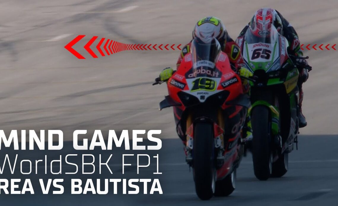 Mind begin the BARCELONA BATTLE between Rea and Bautista in FP1 | #CatalanWorldSBK