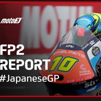 Moreira still quickest as Foggia tops rainy FP2 at Motegi