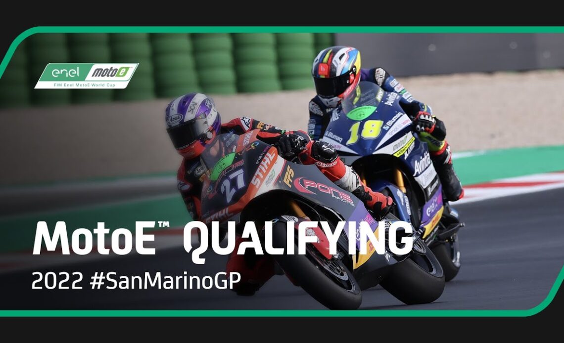 #MotoE Qualifying | 2022 #SanMarinoGP