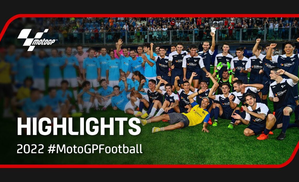 MotoGP™ Football Highlights | 2022 #SanMarinoGP
