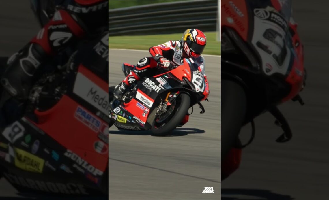 #Motorcycle Racing In Slow Motion Danilo Petrucci Ducati Panigale V4 R