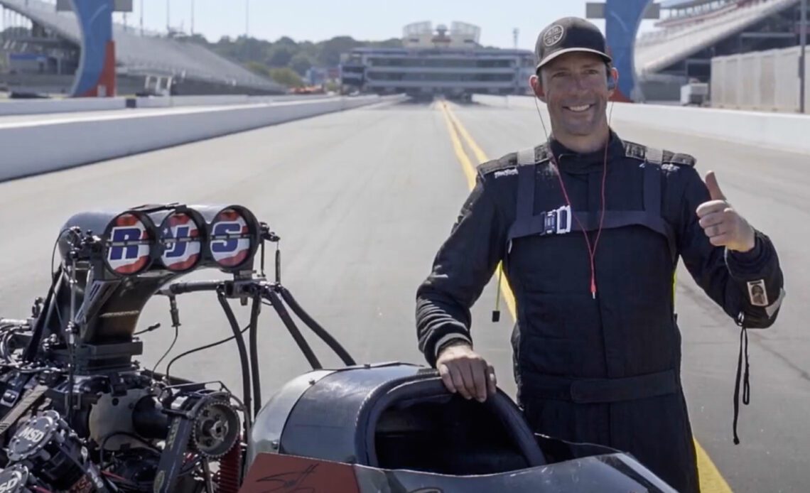 "Nitro Circus" Star Travis Pastrana Tries Hand At Top Fuel