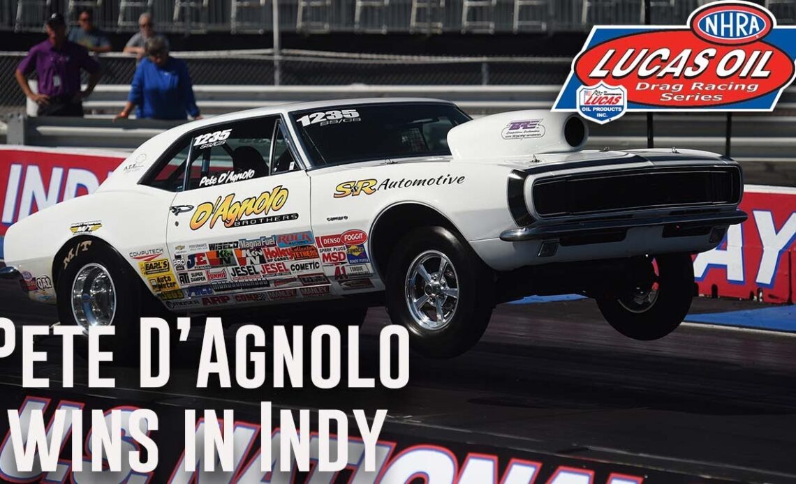 Pete D'Agnolo wins Super Stock at Dodge Power Brokers NHRA U.S. Nationals