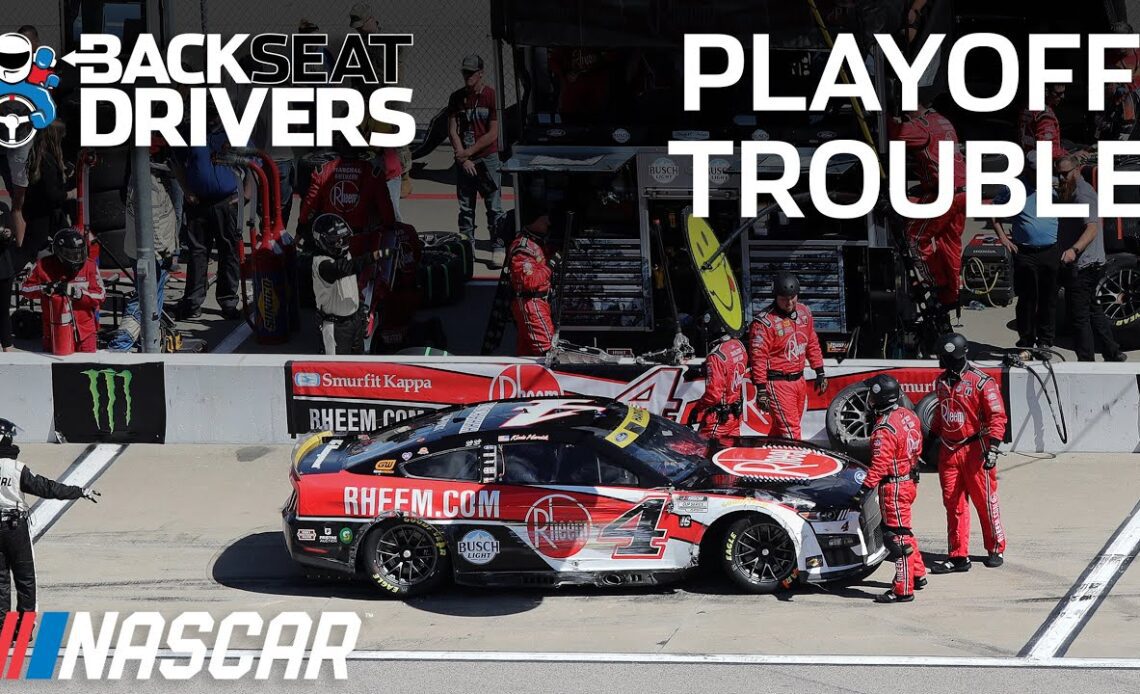 Playoff drivers face big issues at Kansas and Bubba's big win | Backseat Drivers