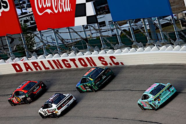 NASCAR Cup Series action from Darlington Raceway, September 2022. Photo: NKP