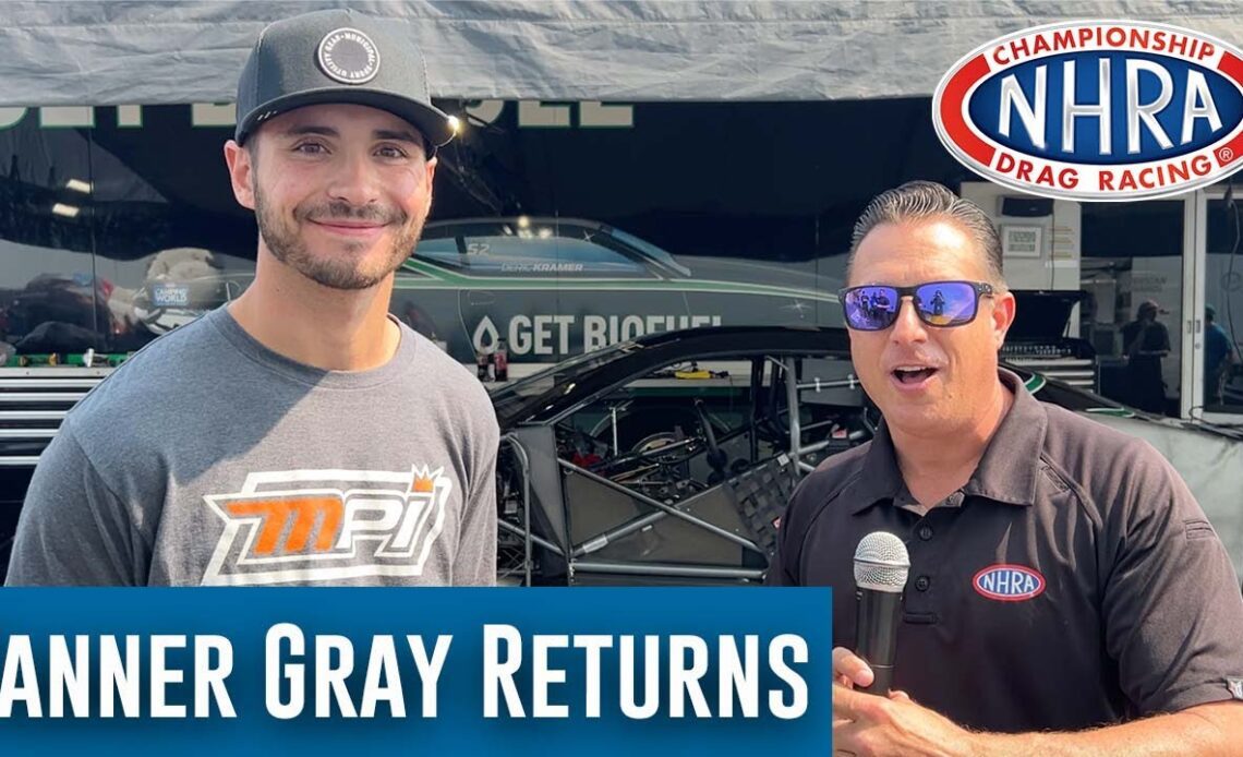 Pro Stock Champ Tanner Gray Returns to NHRA