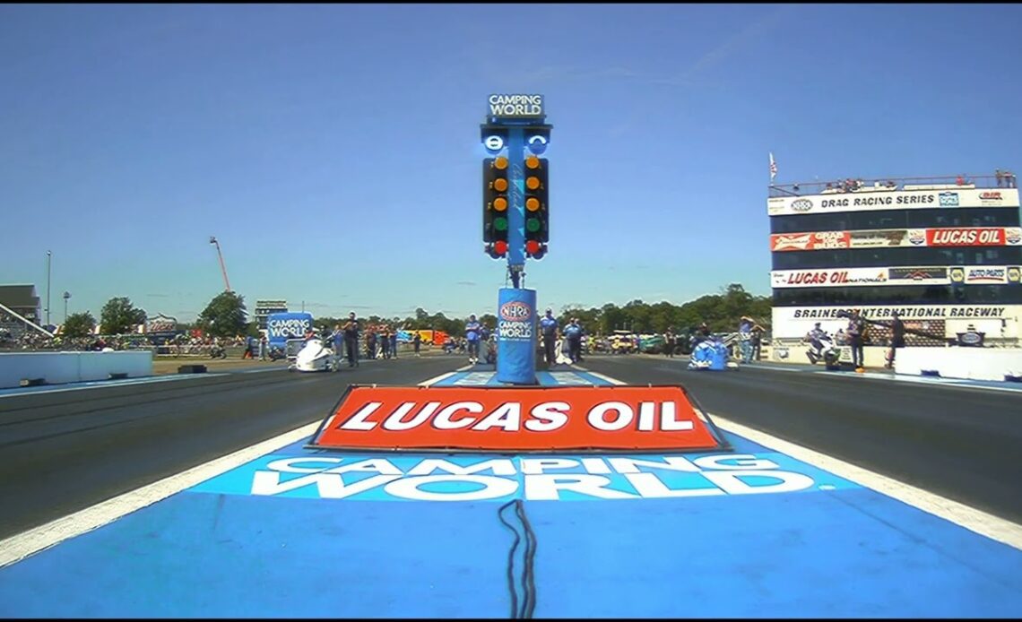 Pro Stock Sleds, Rnd1 Eliminations, Lucas Oil Nationals, Brainerd International Raceway, Brainerd, M