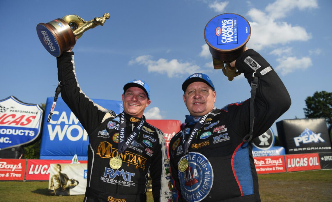 Prock, Hight, Enders & Gladstone Open NHRA Playoffs With Wins
