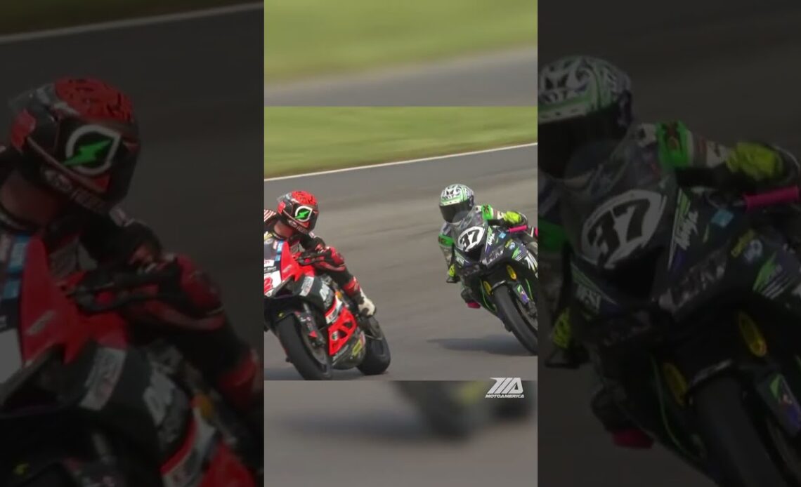 Rain Tires or Slicks? Josh Herrin celebrates victory after a damp race at Barber. #shorts #racing