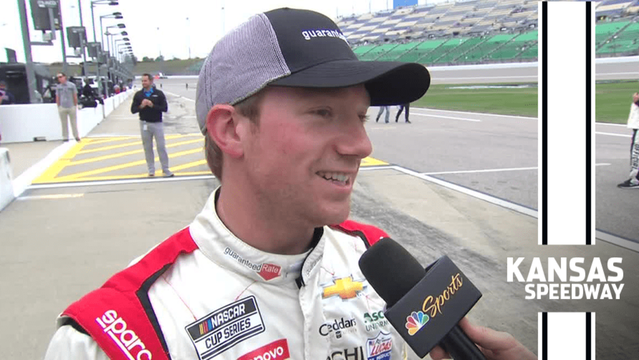 Reddick earns pole, says team is ‘off to a good start’ at Kansas