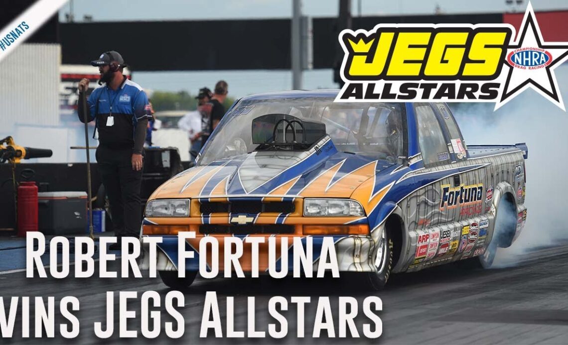 Robert Fortuna wins the JEGS Allstars in Top Sportsman