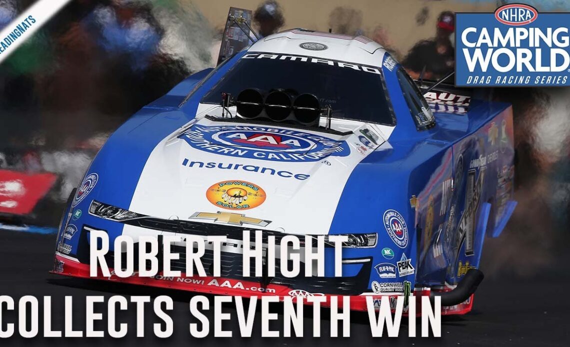 Robert Hight collects seventh victory of the season