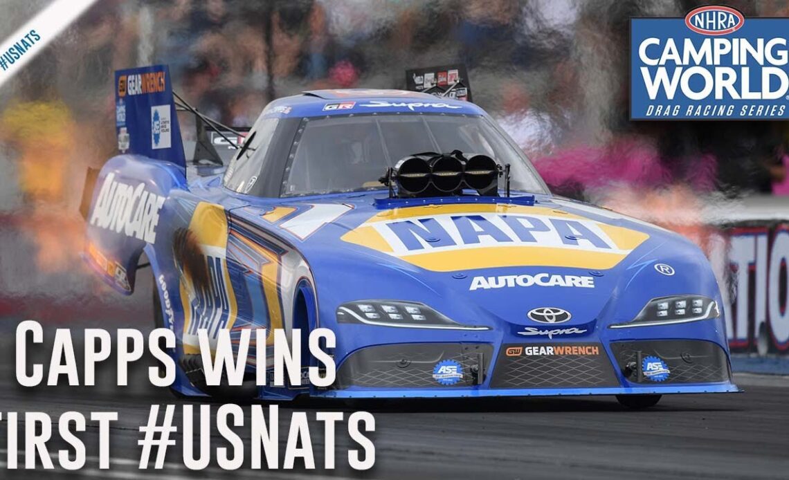 Ron Capps finally gets his US Nationals' Wally