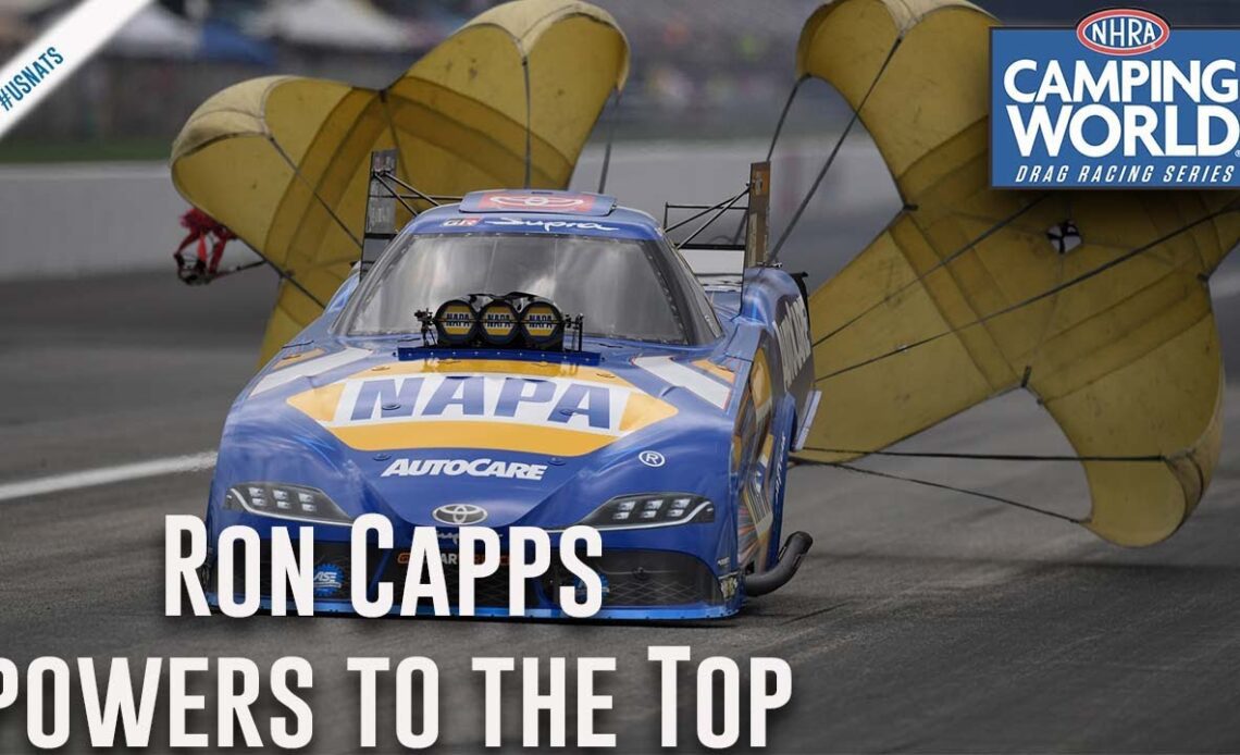 Ron Capps powers to No. 1 qualifier at #USNats