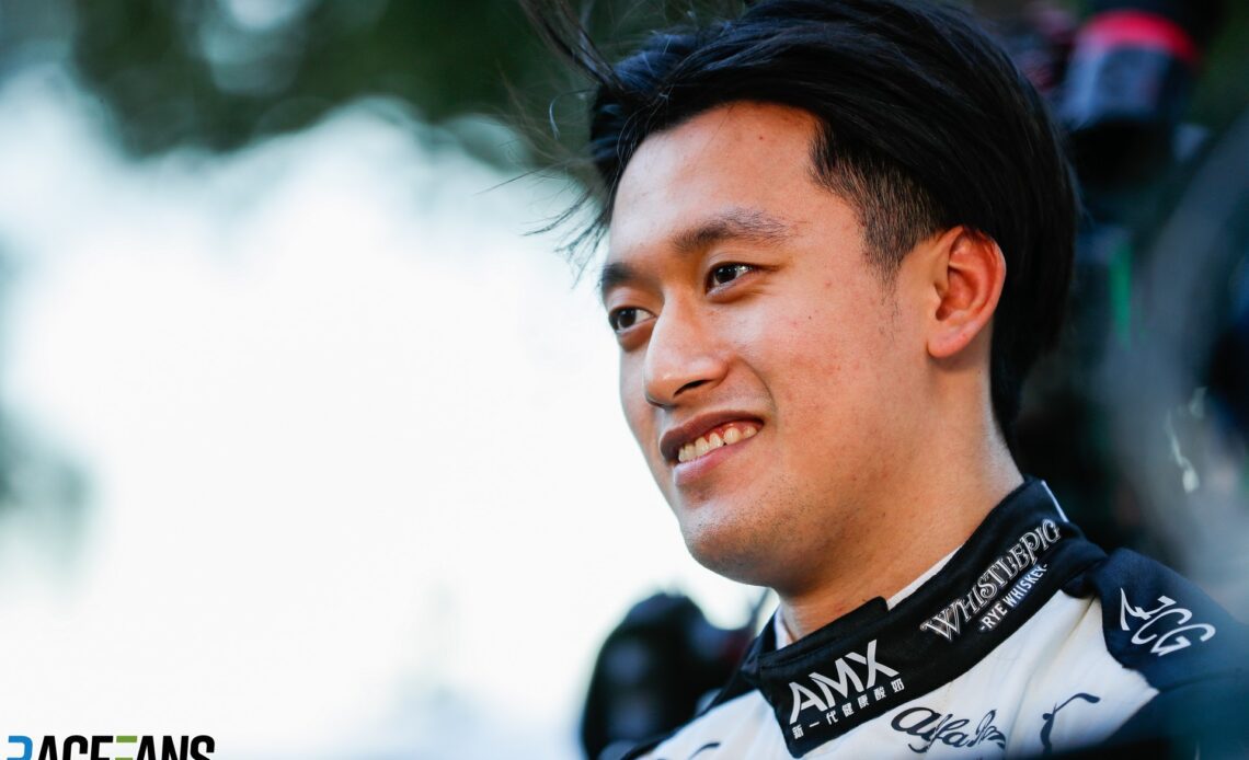 Zhou Guanyu, Alfa Romeo, Albert Park, 2022