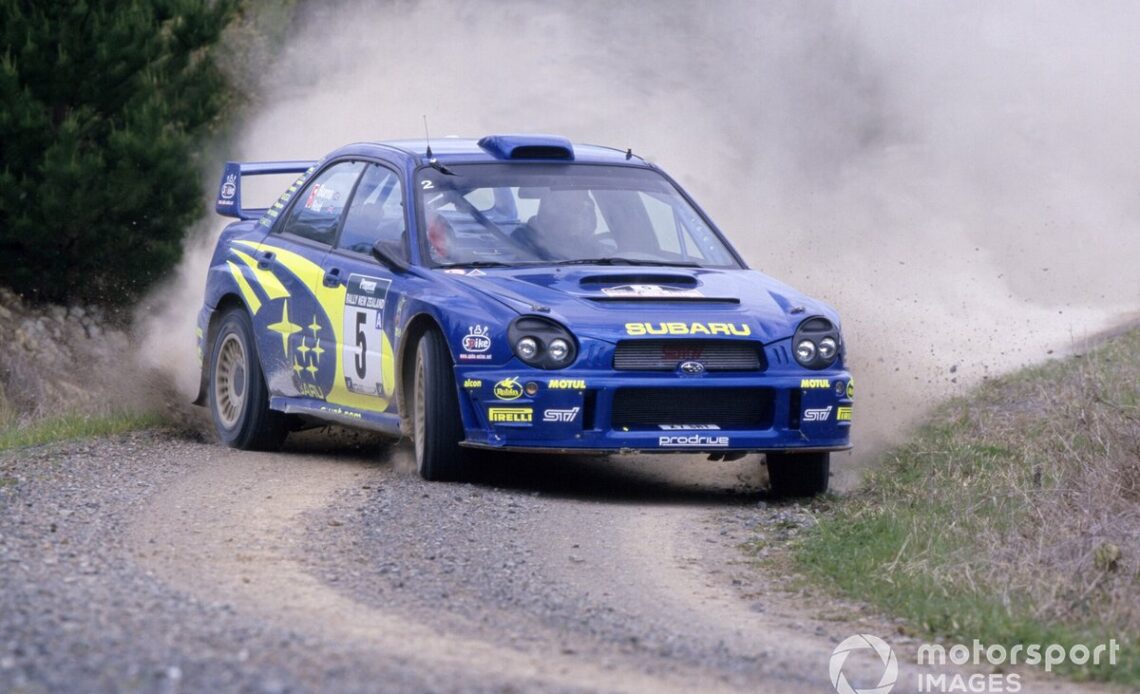 Rally New Zealand has been off the calendar for a decade, but has a long history. Here's Richard Burns in 2001.