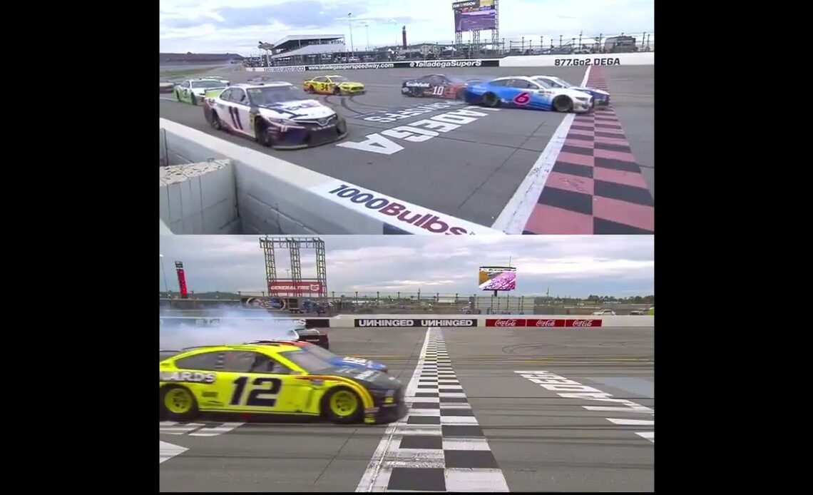 Ryan Blaney just knows how to win in Talladega #shorts