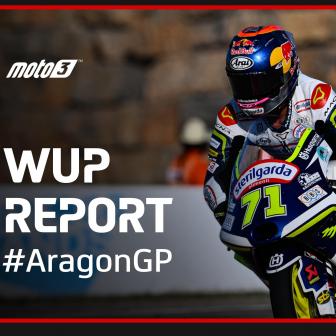 Sasaki sets the pace on Friday morning at Aragon