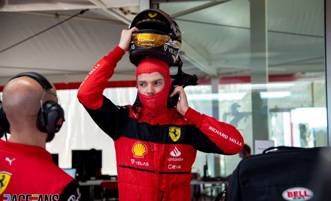 Shwartzman to make F1 practice debut for Ferrari in Austin · RaceFans