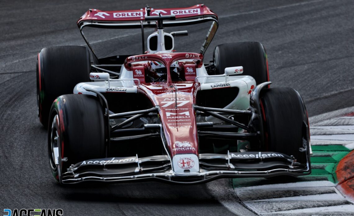 Valtteri Bottas, Alfa Romeo, Monza, 2022