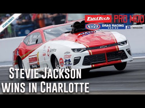 Stevie "Fast" Jackson wins at Betway NHRA Carolina Nationals