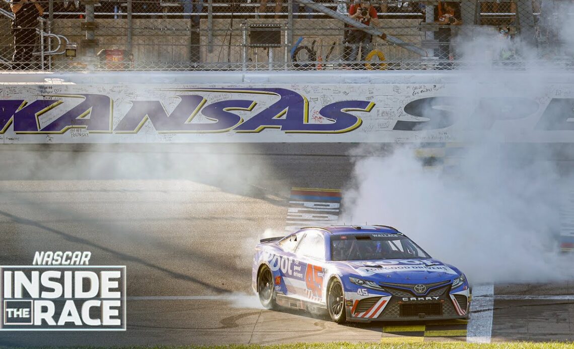 Team effort: How Bubba Wallace's car, crew and driving talent won at Kansas | NASCAR Inside The Race