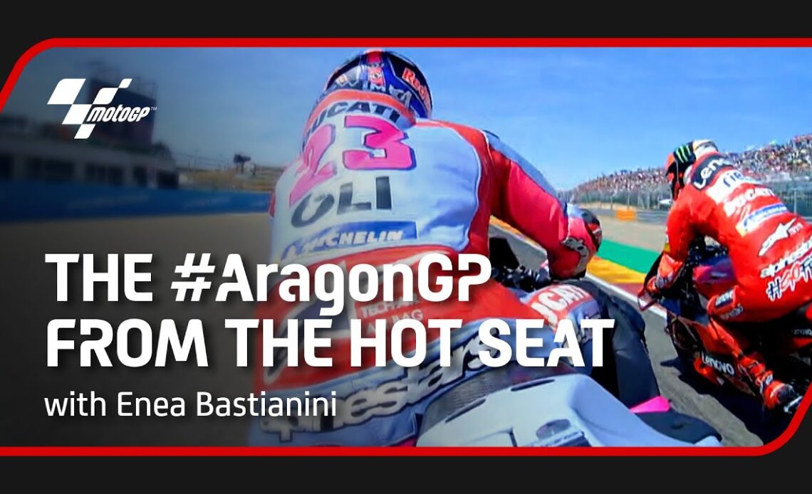 The #AragonGP from the Hot Seat with Enea Bastianini