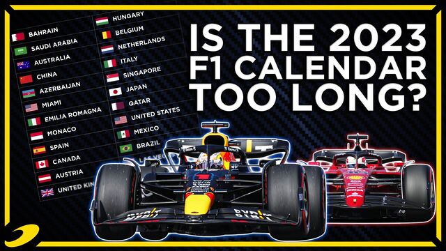 The Story Behind Formula 1's Gruelling 2023 Calendar