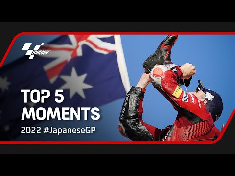 Top 5 MotoGP™ Moments | 2022 #JapaneseGP