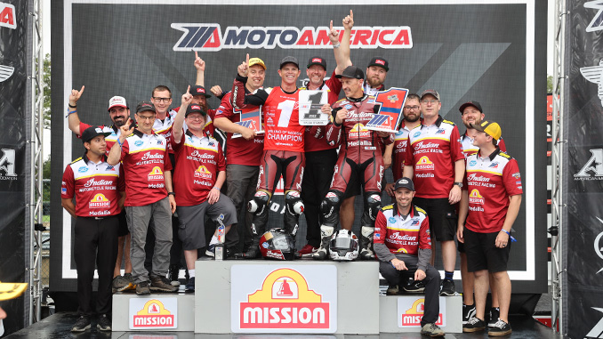 Tyler O’Hara Captures 2022 MotoAmerica Mission King of the Baggers Championship for Indian Motorcycle Racing and S&S Cycle