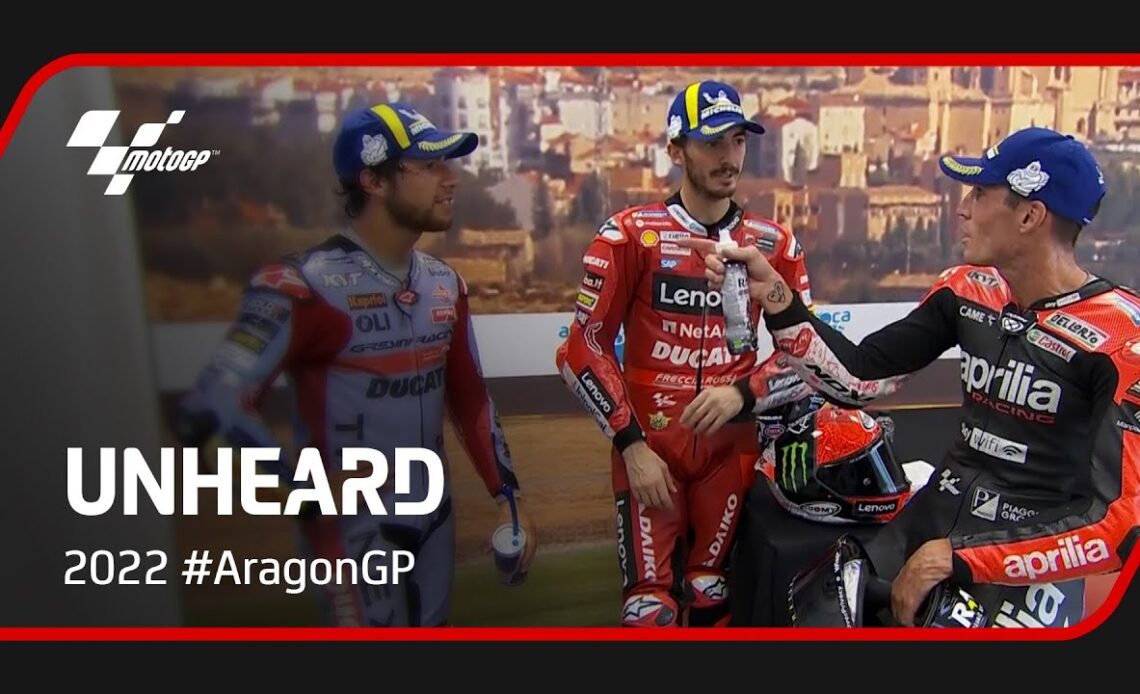 UNHEARD | Podium Finishers Talk 2022 #AragonGP