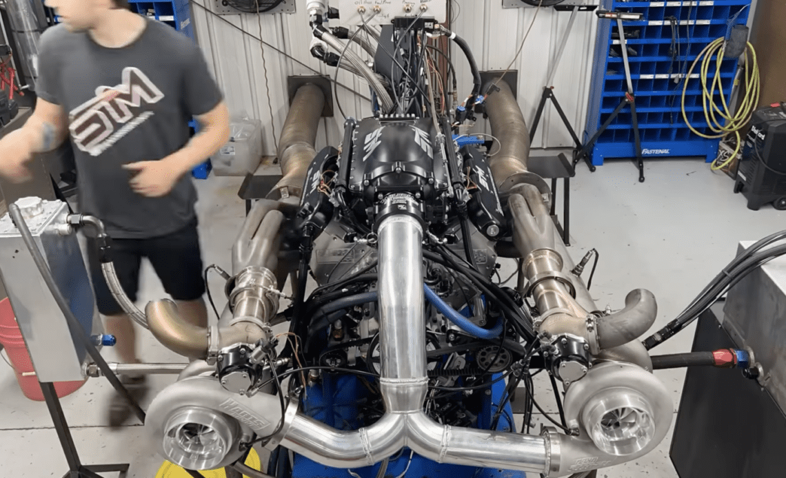 Watch This LSR-Based Twin-Turbo 427 Make 2,300 HP On The Dyno!