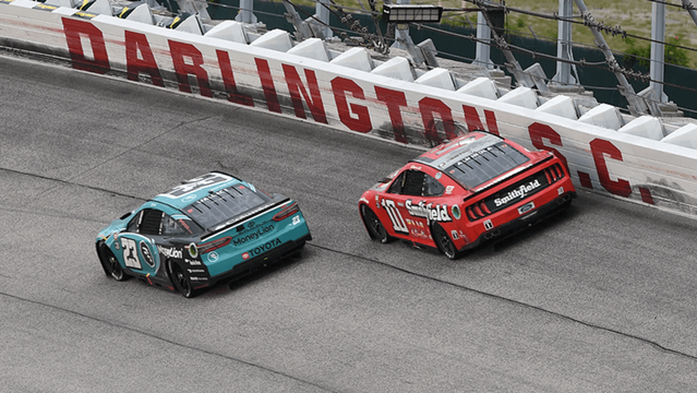 Which team will overcome the Darlington stripes to win Sunday?