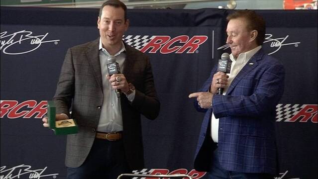‘Hold my watch’: Richard Childress gives Kyle Busch a gift at 2023 announcement