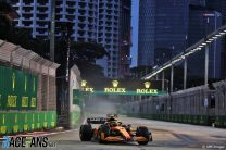 Lando Norris, McLaren, Singapore, 2022