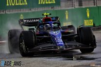 Nicholas Latifi, Williams, Singapore, 2022