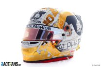 Pierre Gasly's 2022 United States Grand Prix helmet
