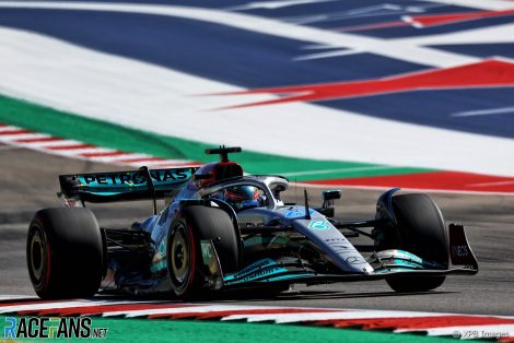 George Russell, Mercedes, Circuit of the Americas, 2022