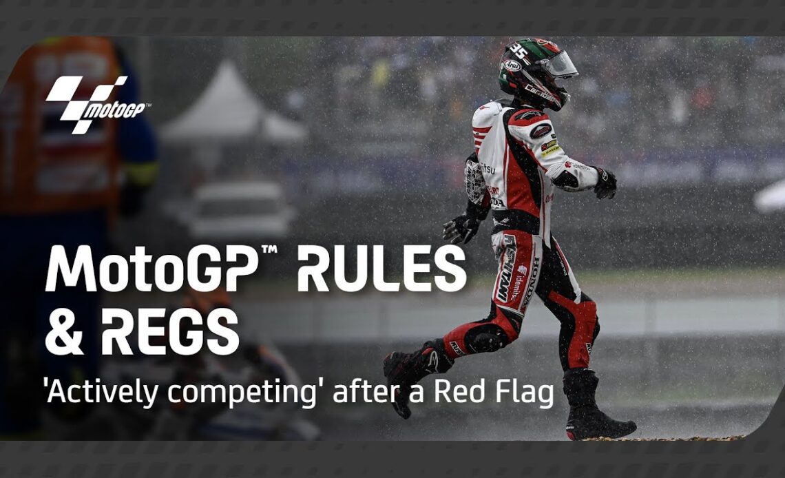 'Actively competing' after a Red Flag 🚩 | MotoGP™ Rules and Regs