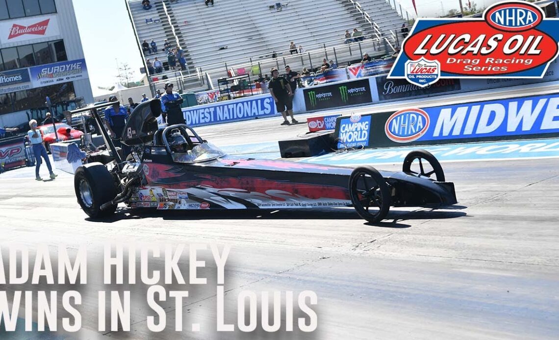 Adam Hickey wins Comp Eliminator at NHRA Midwest Nationals