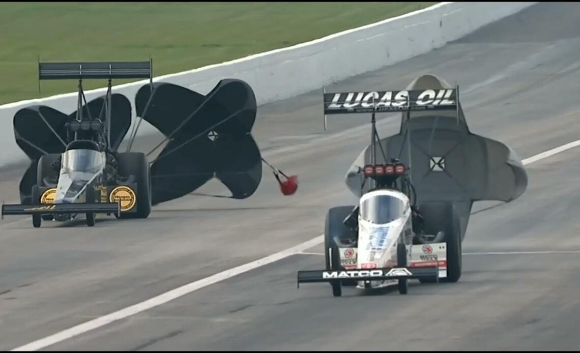 Antron Brown, Trip Tatum, Brian Coradi, Top Fuel Dragster, Eliminations Rnd1, Dodge Power Brokers, U