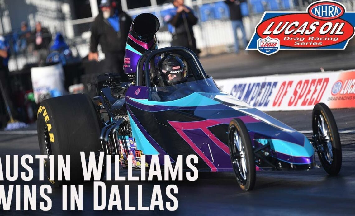 Austin Williams wins Super Comp at Texas NHRA FallNationals