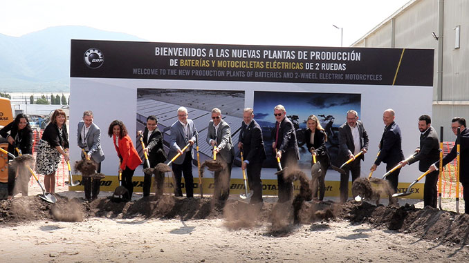 BRP Breaks Ground on New Can-Am Electric Motorcycles Plant in Querétaro