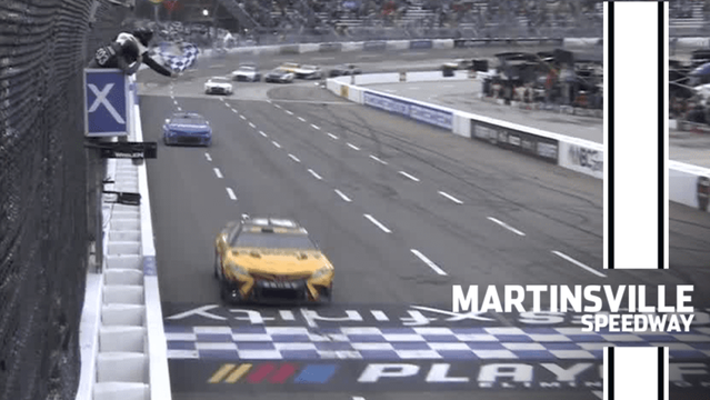 Bell finishes first at Martinsville while Chastain clinches his spot