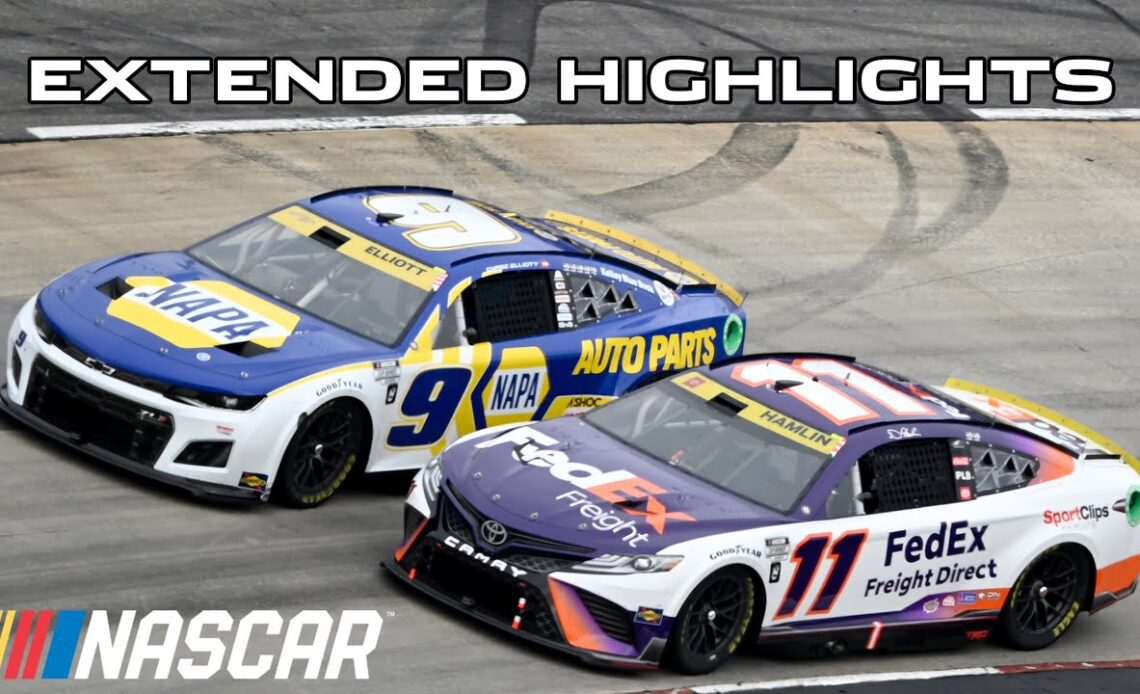 Bold moves lead to chaotic Martinsville elimination race | Extended Highlights